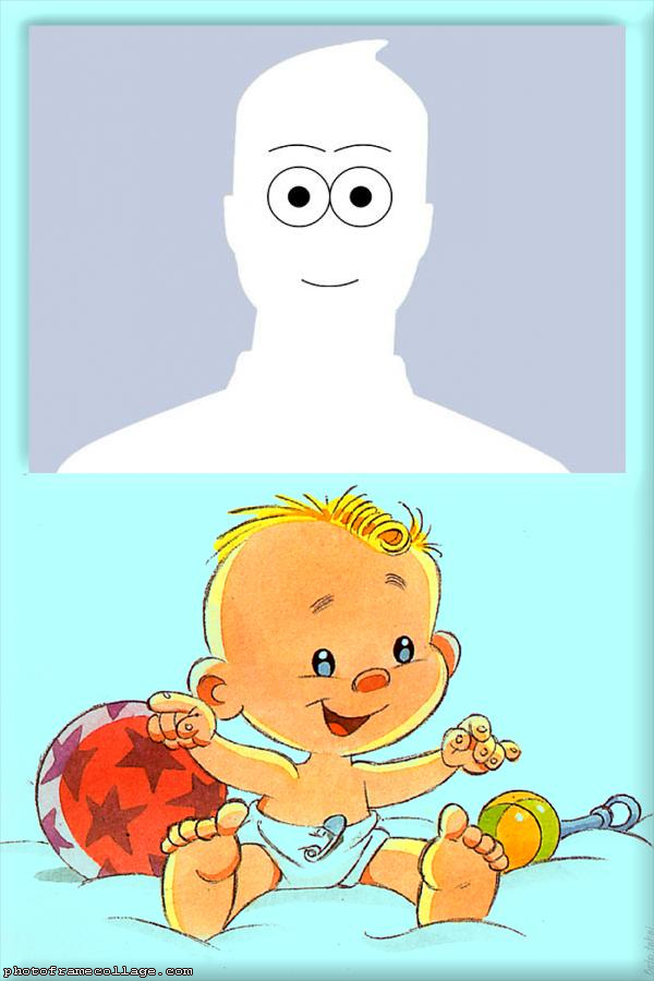 Baby Playing Photo Collage Creator