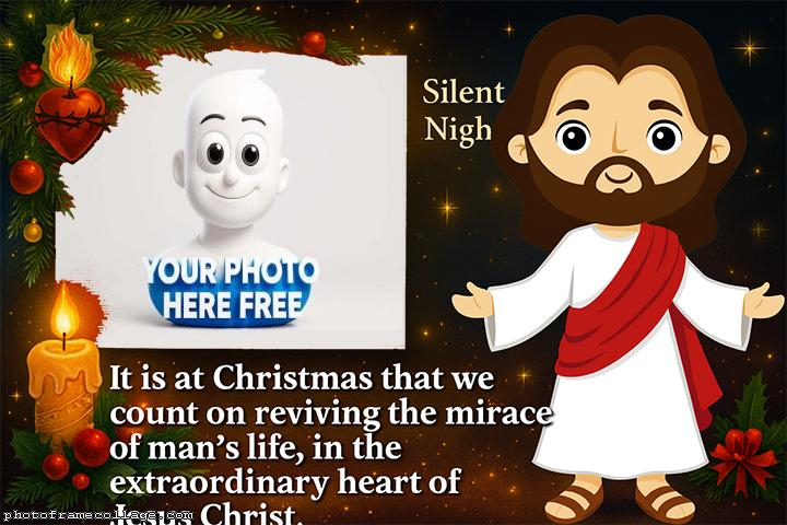 The extraordinary heart of Jesus Christ Photo Frame