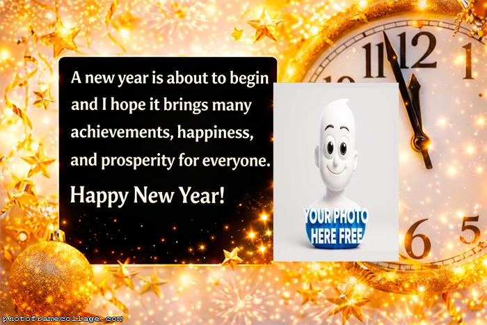 A new year is about to begin and hope Frame