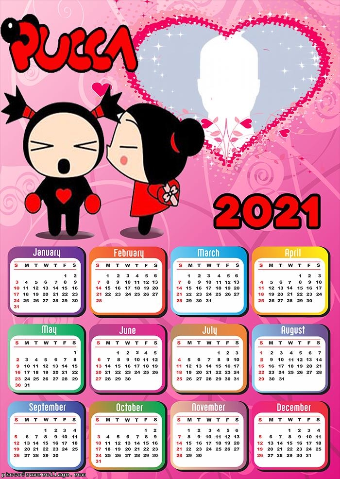 Calendar 2021 Pucca