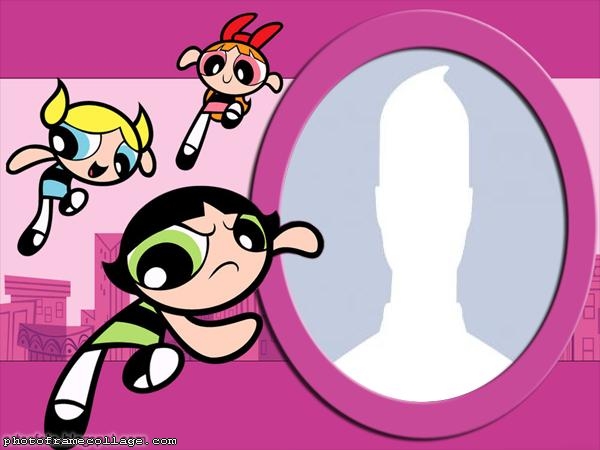 The Powerpuff Girls Photo Collage