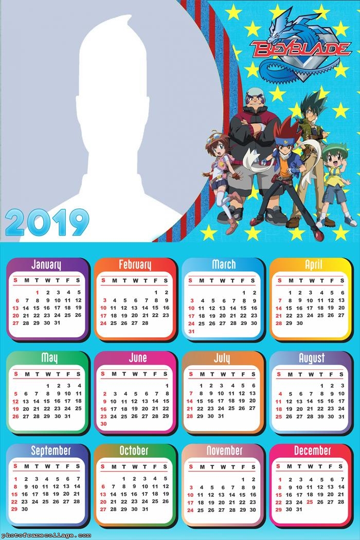 Beyblade Calendar 2019