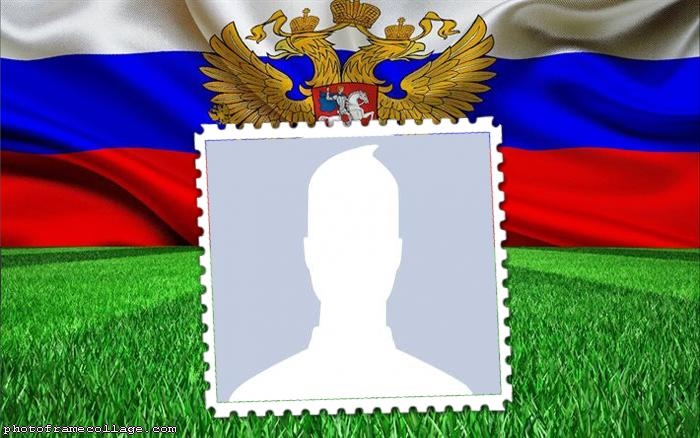 Frame Flag of Russia Photo Frame