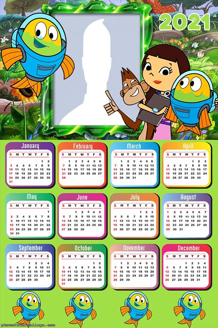 Fishtronaut Calendar 2021