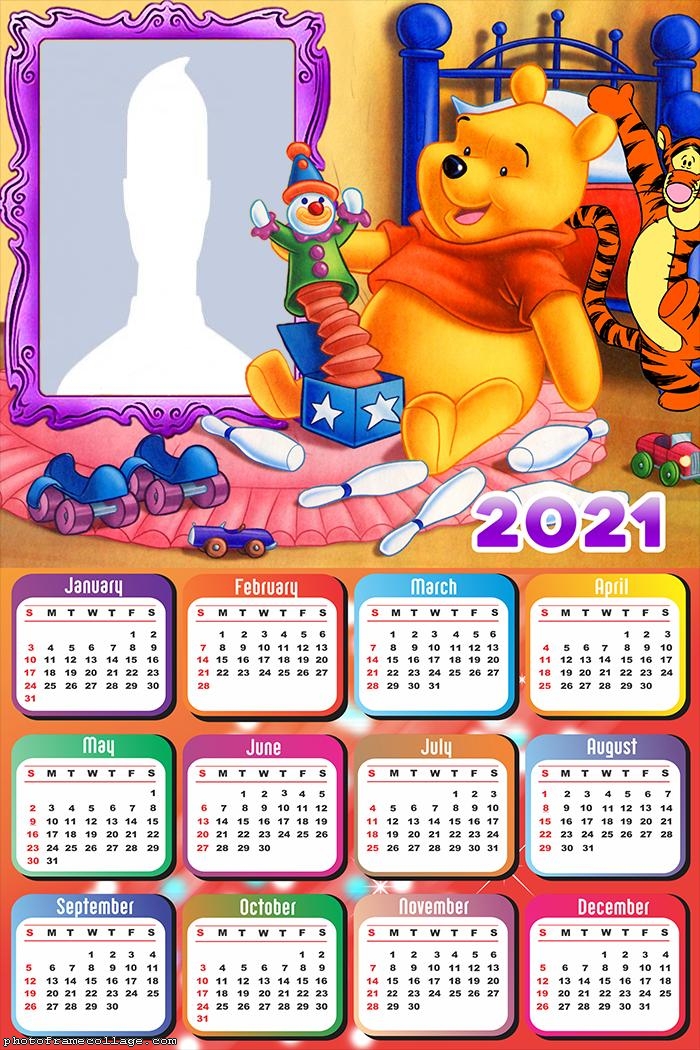 Winnie the Pooh Calendar 2021