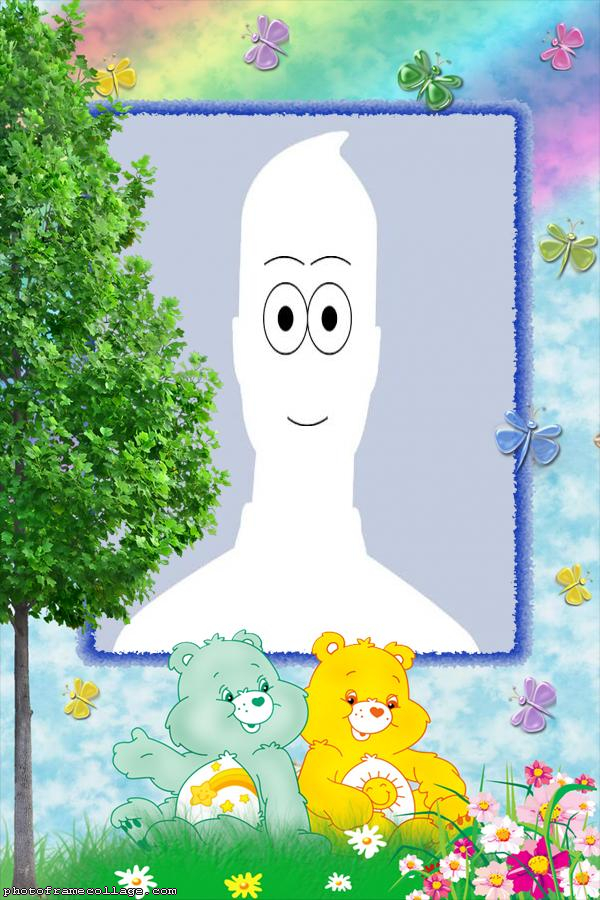 Care Bears in the Garden Picture Free