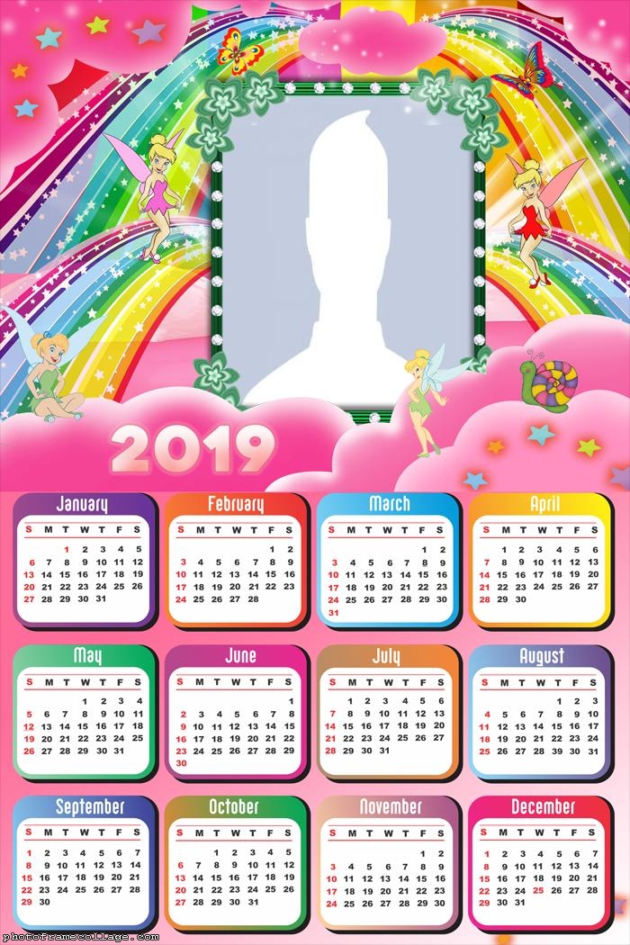 Tinkerbell Disney Calendar 2019