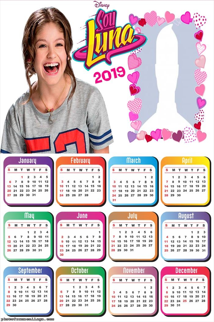 Soy Luna Calendar 2019