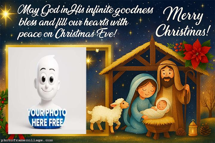 Infinite Googness Merry Christmas Photo Editor with Frame