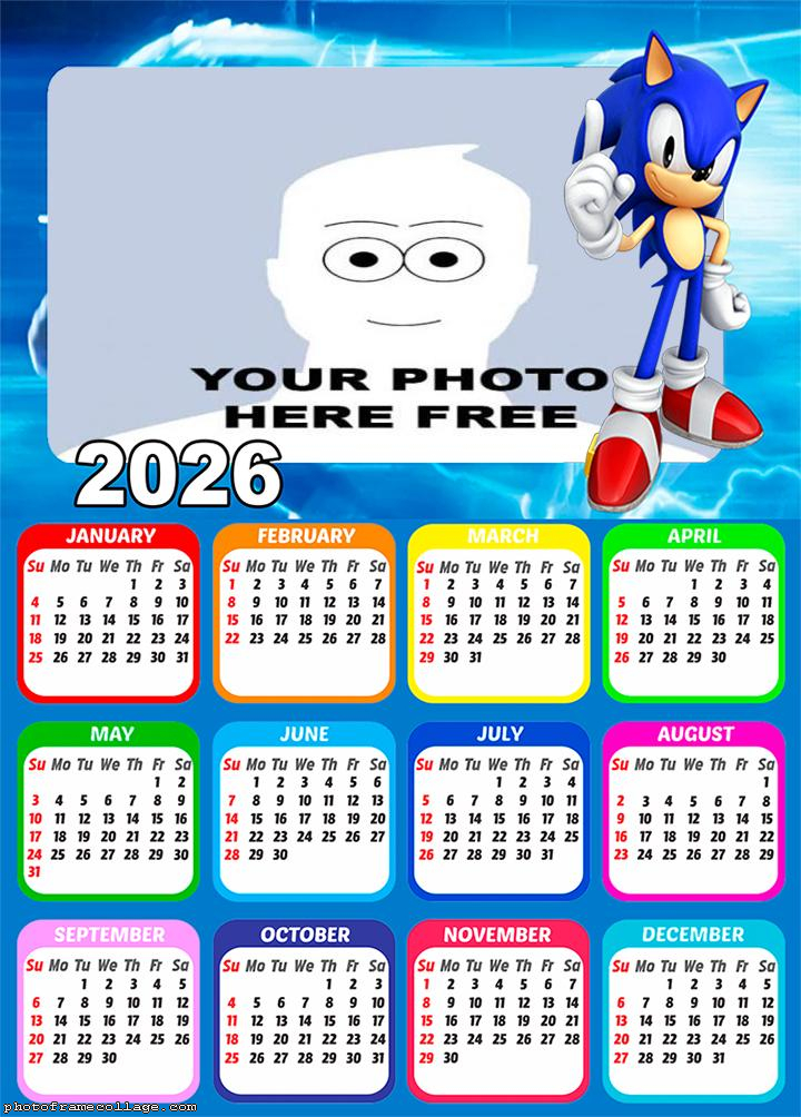 Calendar 2026 Sonic