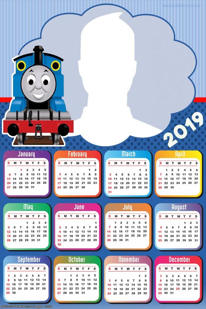 Thomas and Friends Calendar 2019