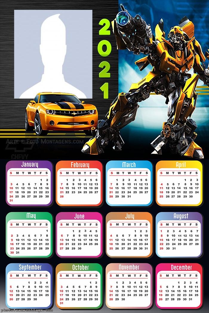 Calander 2021 Transformes