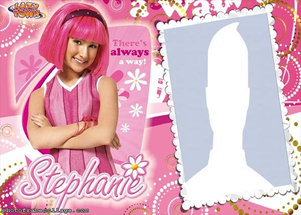 Photo Montage Stephanie Lazy Town