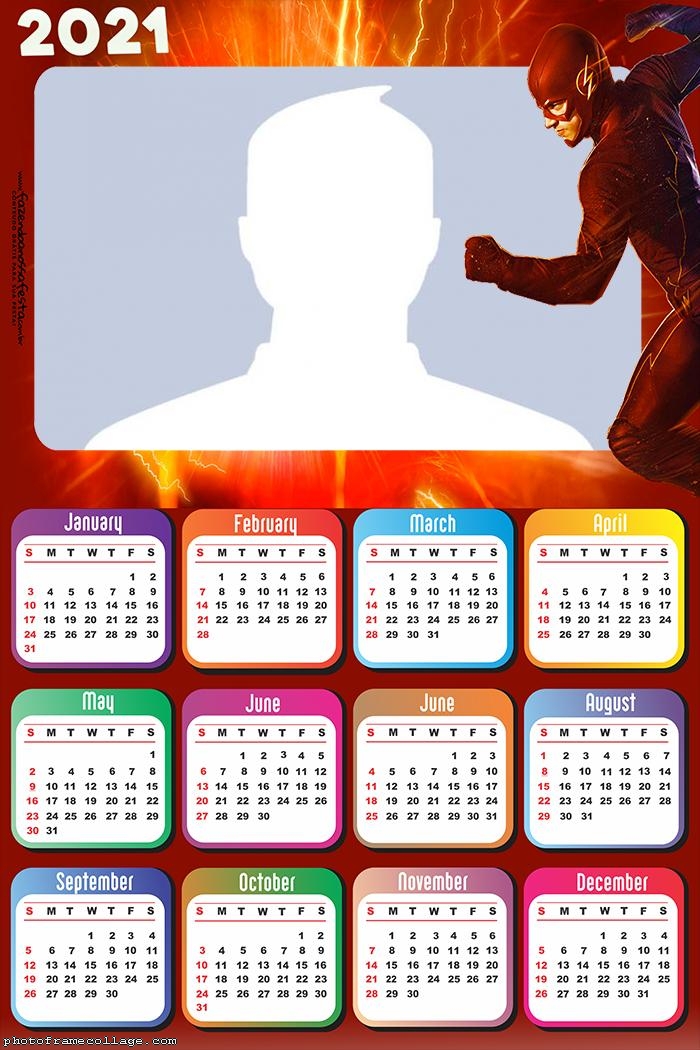 Calendar 2021 The Flash