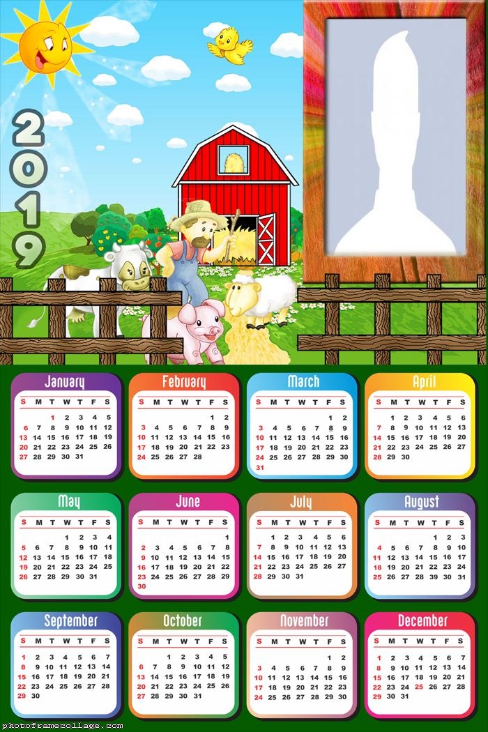 Little Farm Calendar 2019