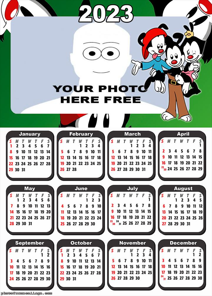 Calendar 2023 Animaniacs