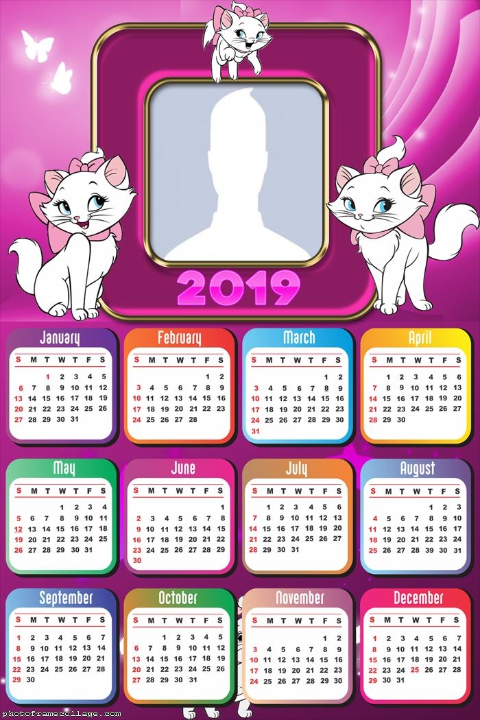 Cat Marie Calendar 2019