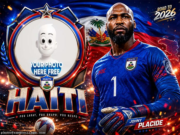 Johny Placide Fifa World Cup 2026 Photo Frame Online