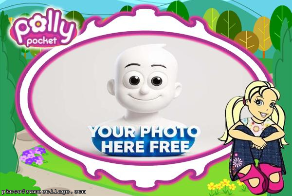 Polly Pocket Cartoon Photo Collage Free