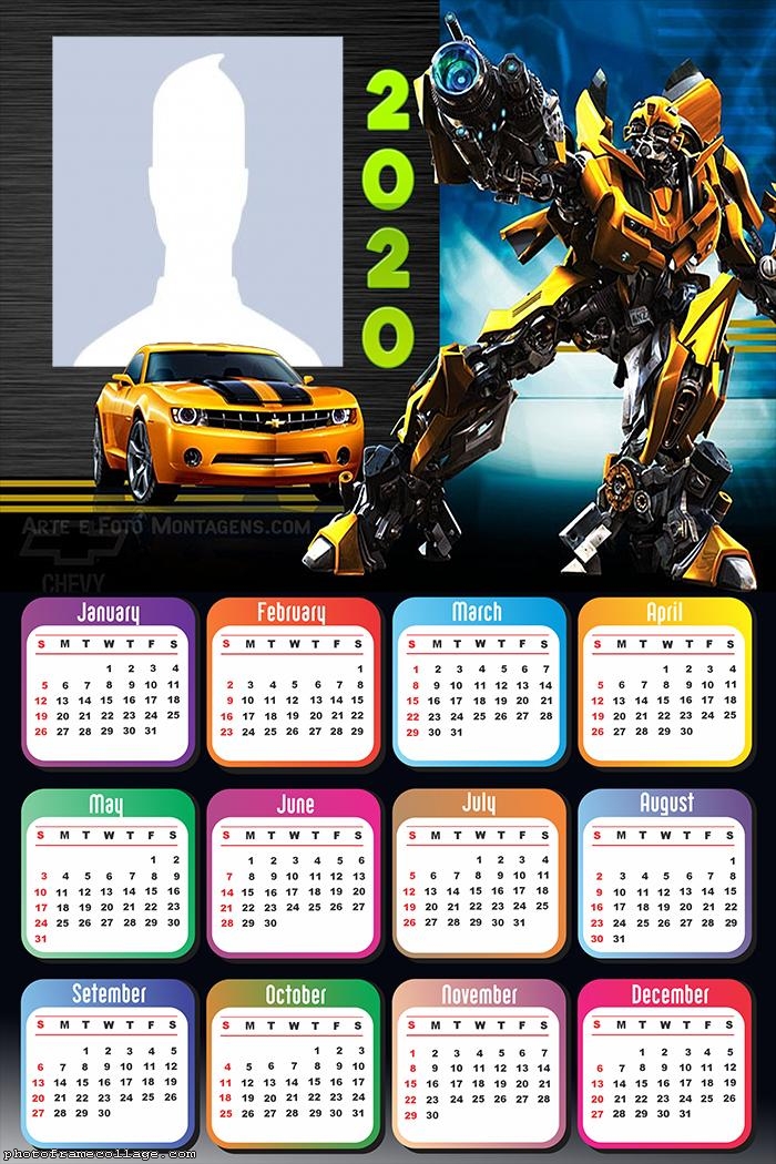 Transformers Calendar 2020