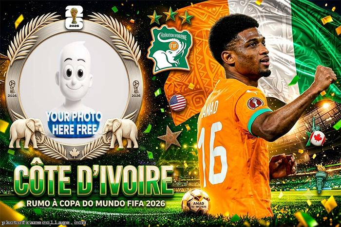 Amad Diallo World Cup 2026 Photo frame Picture