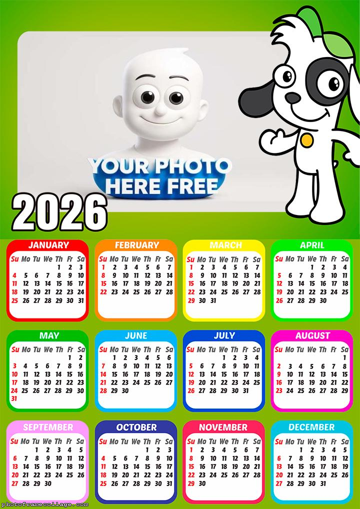 Calendar 2026 Doki Adventures