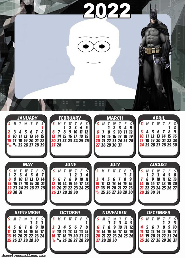 Calendar 2022 Batman