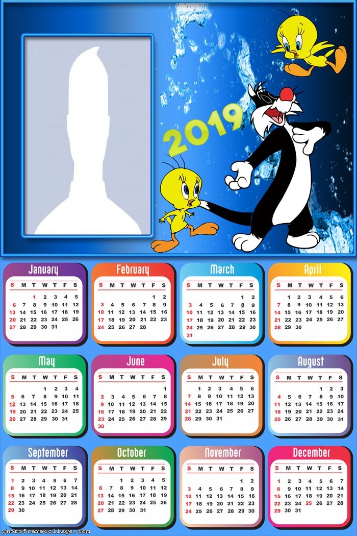 Silvestre e Tweety Calendar 2019
