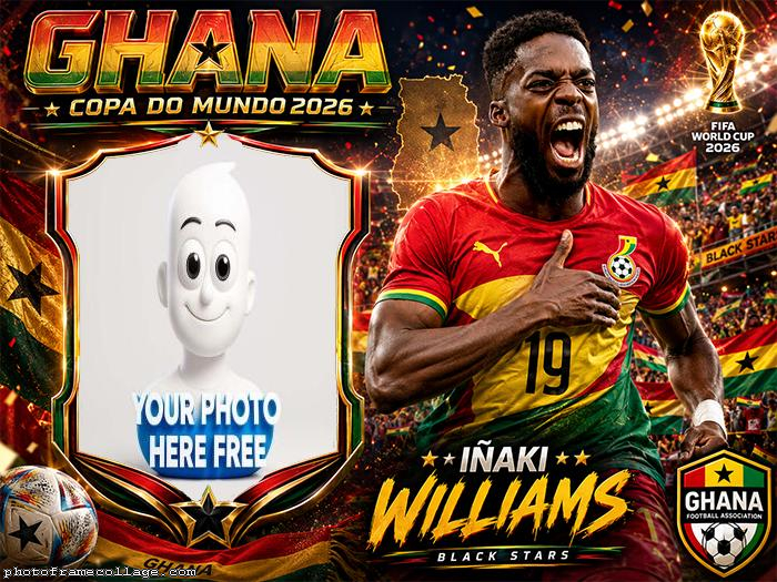 Free Picture Frame Inaki Williams World Cup 2026 