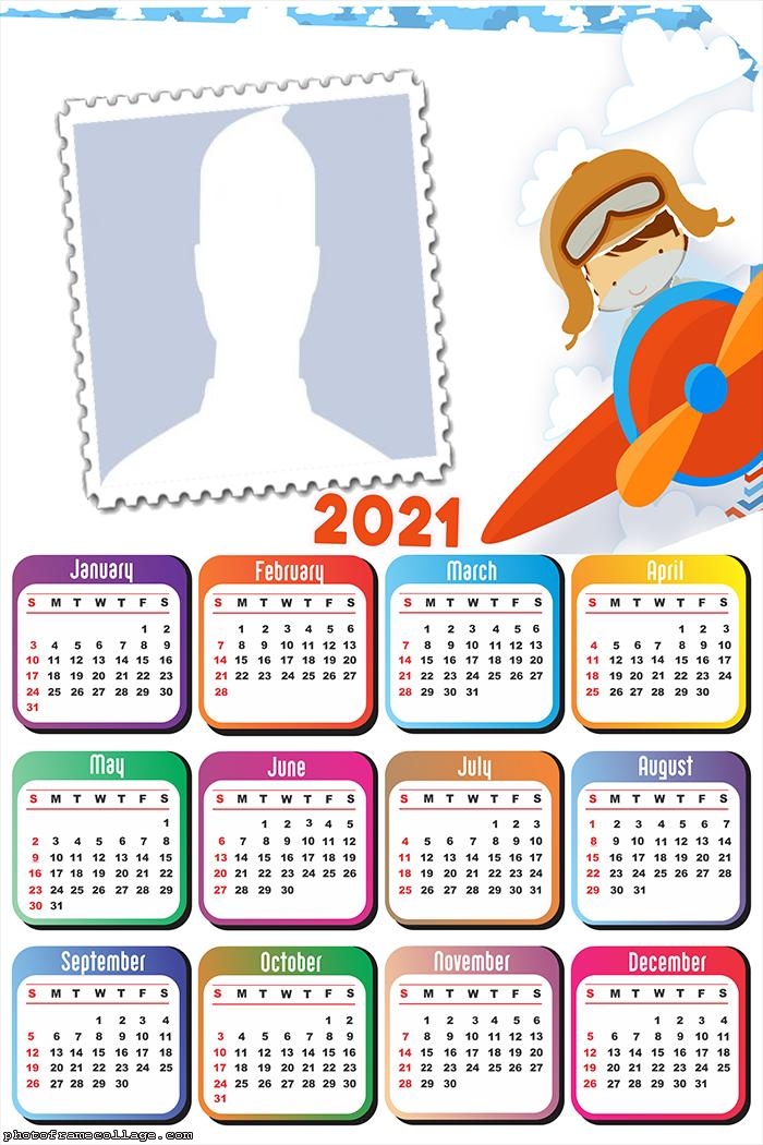 Calendar 2021 Aviator Boy