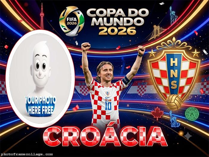 Luka Modric World Cup 2026 Digital Photo Frame 