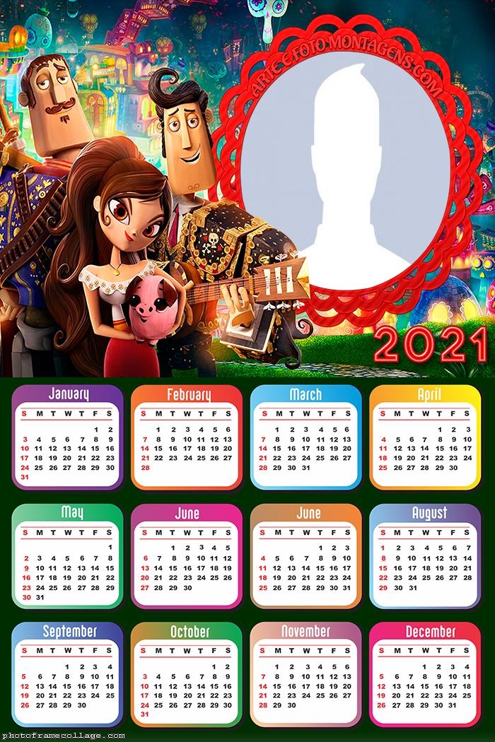Calendar 2021 The Book of Life