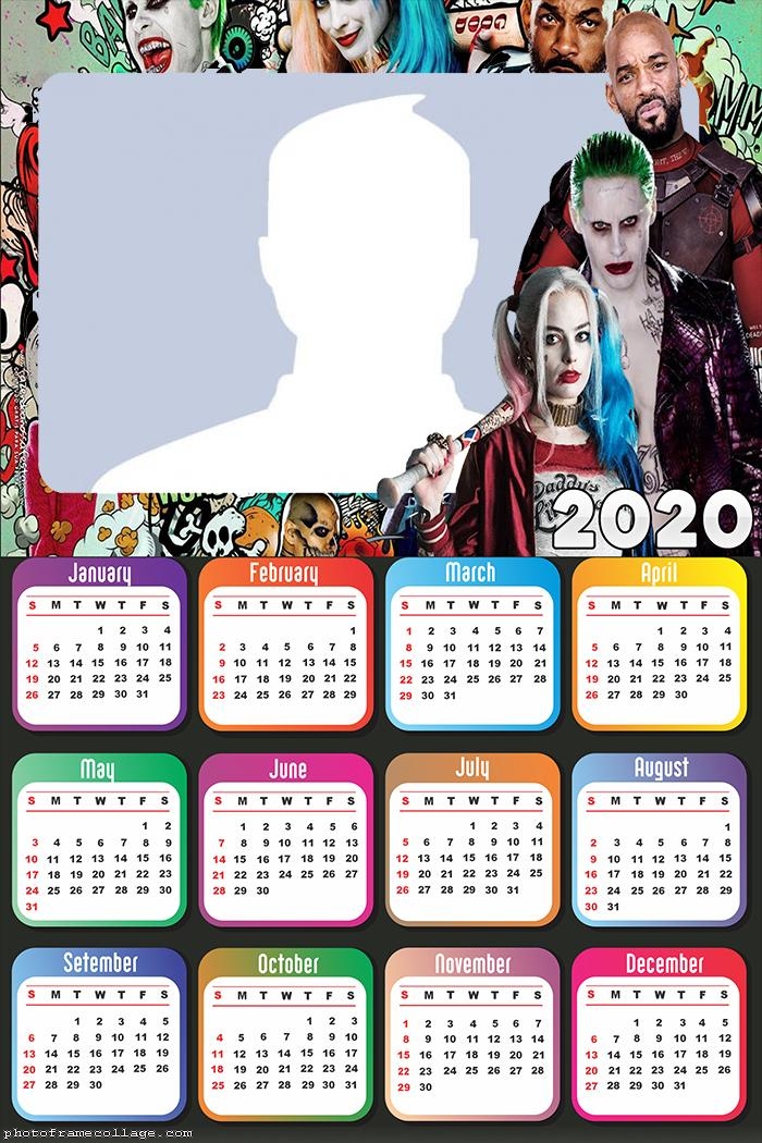 Suicide Squad Calendar 2020