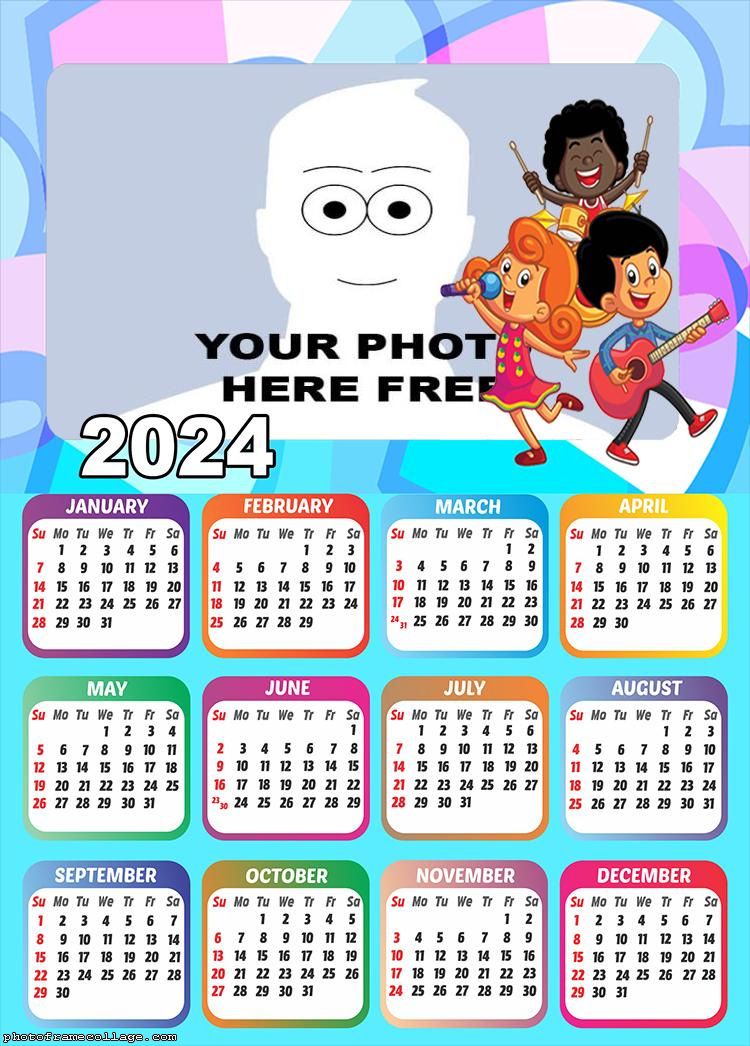 Calendar 2024 Three Little Words