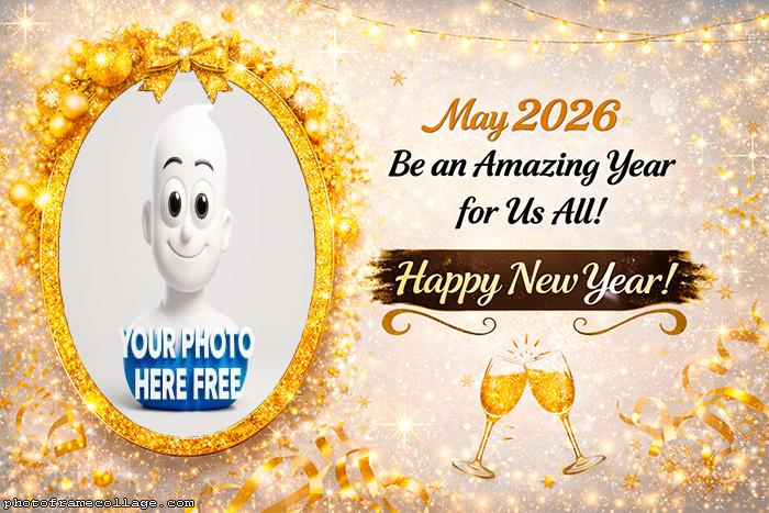 May 2026 Be an Amazing Year Frame Collage 