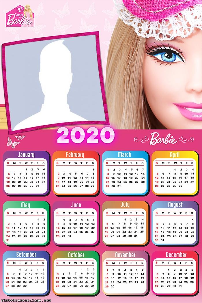 Barbie Dream House Calendar 2020