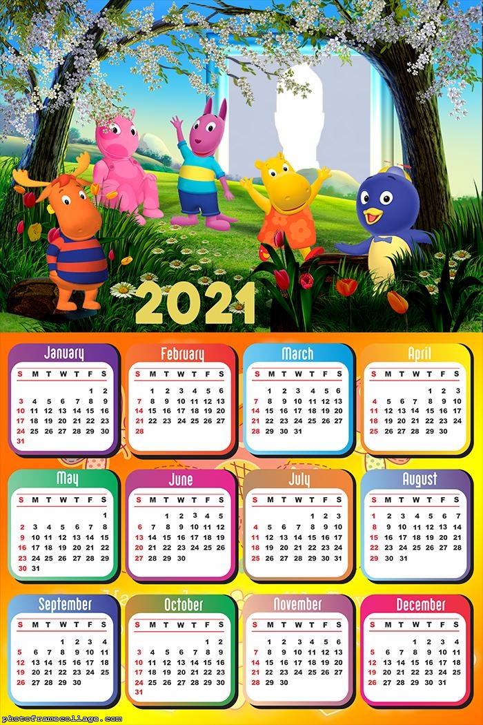 Calendar 2021 Tyrone The Backyardigans