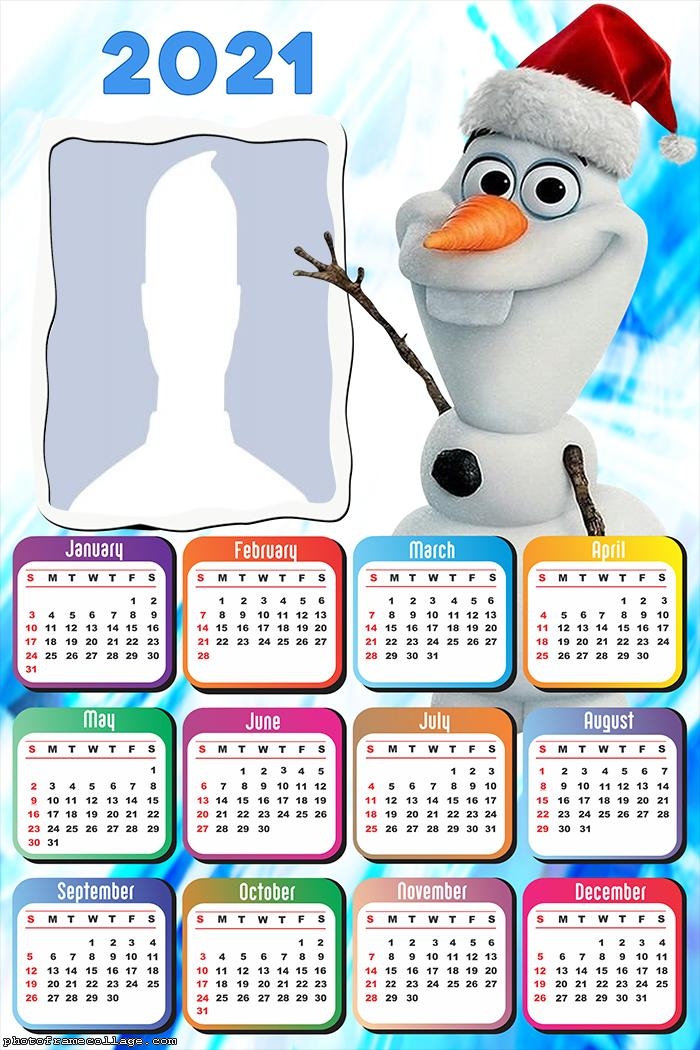 Olaf Christmas Calendar 2021