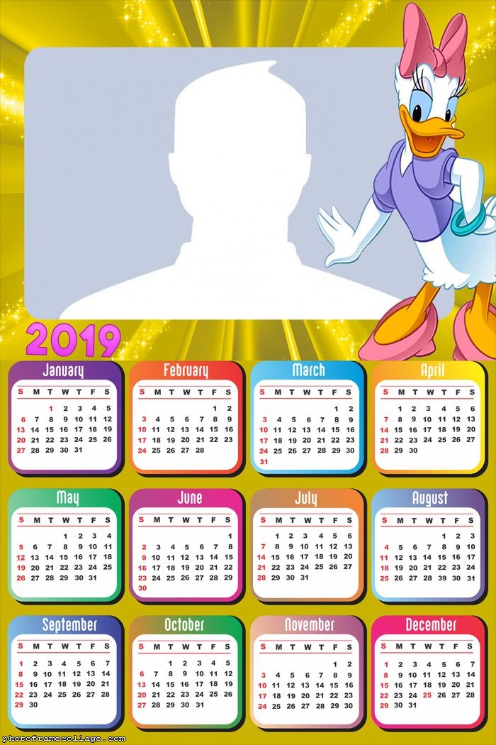 Daisy Disney Calendar 2019