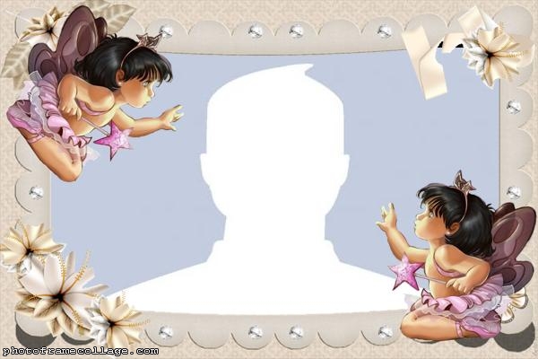 Baby Fairies Photo Collage