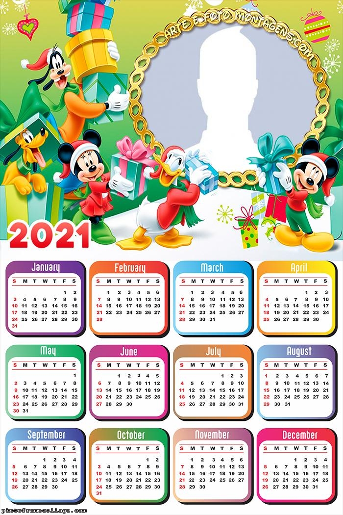 Christmas Tree Mickey Disney Calendar 2021