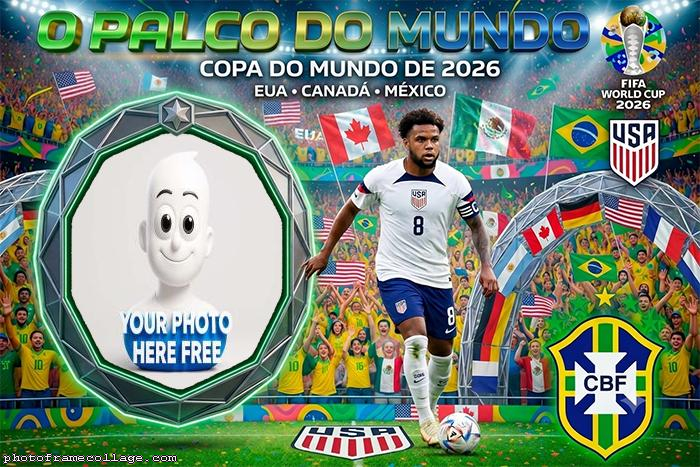 Weston McKennie Fifa World Cup 2026 Digital Frame 