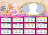Barbie Doll Calendar 2020