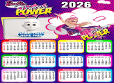Calendar 2026 Barbie in Princess Power
