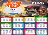 Calendar 2026 44 Cats