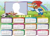 Calendar 2021 Woody Woodpecker