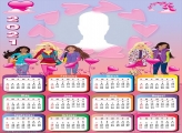 Calendar 2021 Barbie Dream House