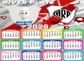 Calendar 2026 River Plate Making Collage Pictures