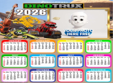 Calendar 2026 DinoTrux Modify Picture Online