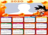 Photo to Collage Goku Dragon Ball Calendar 2020